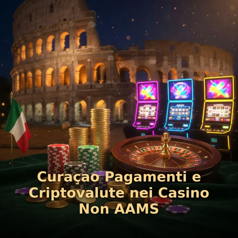 Curaçao Pagamenti e Criptovalute nei Casino Non AAMS
