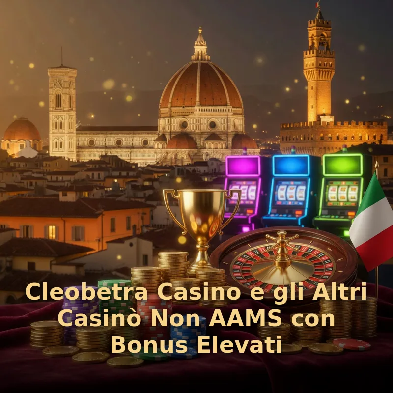 Cleobetra Casino e gli Altri Casinò Non AAMS con Bonus Elevati